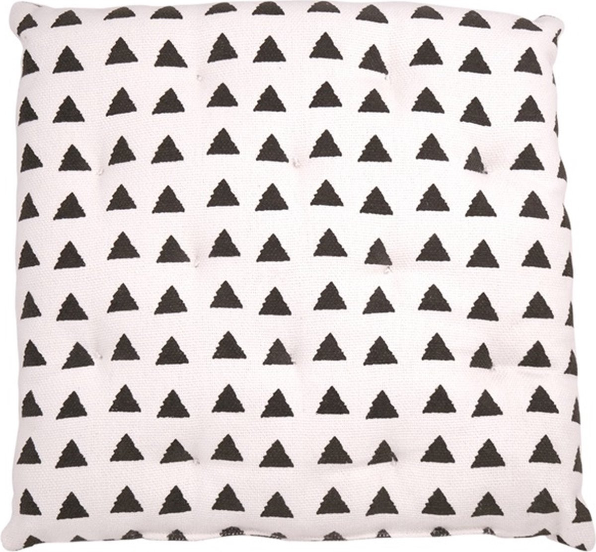 Linen & More Triangle T Mattress Sierkussen voor Woonkamer of Slaapkamer, 40 x 40 cm