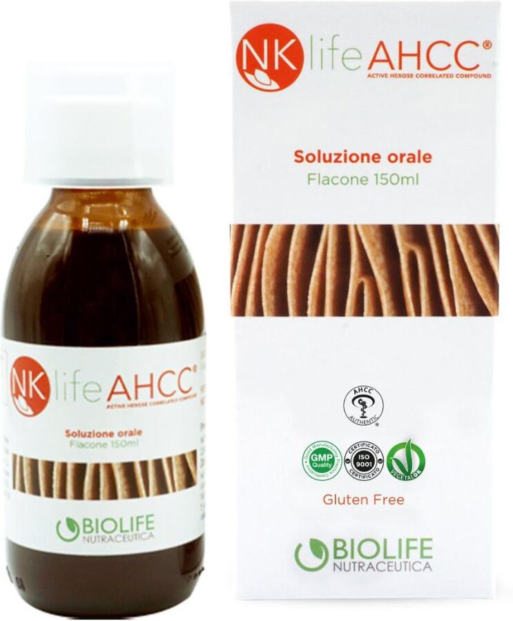 NUTRACEUTICA BIOLIFE Srl NKLIFE AHCC 150ml