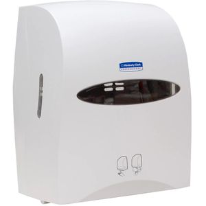 Kimberly-Clark Handtuchspender Professional, 9960, für Rollenhandtücher, mit Sensor, Kunststoff, weiß