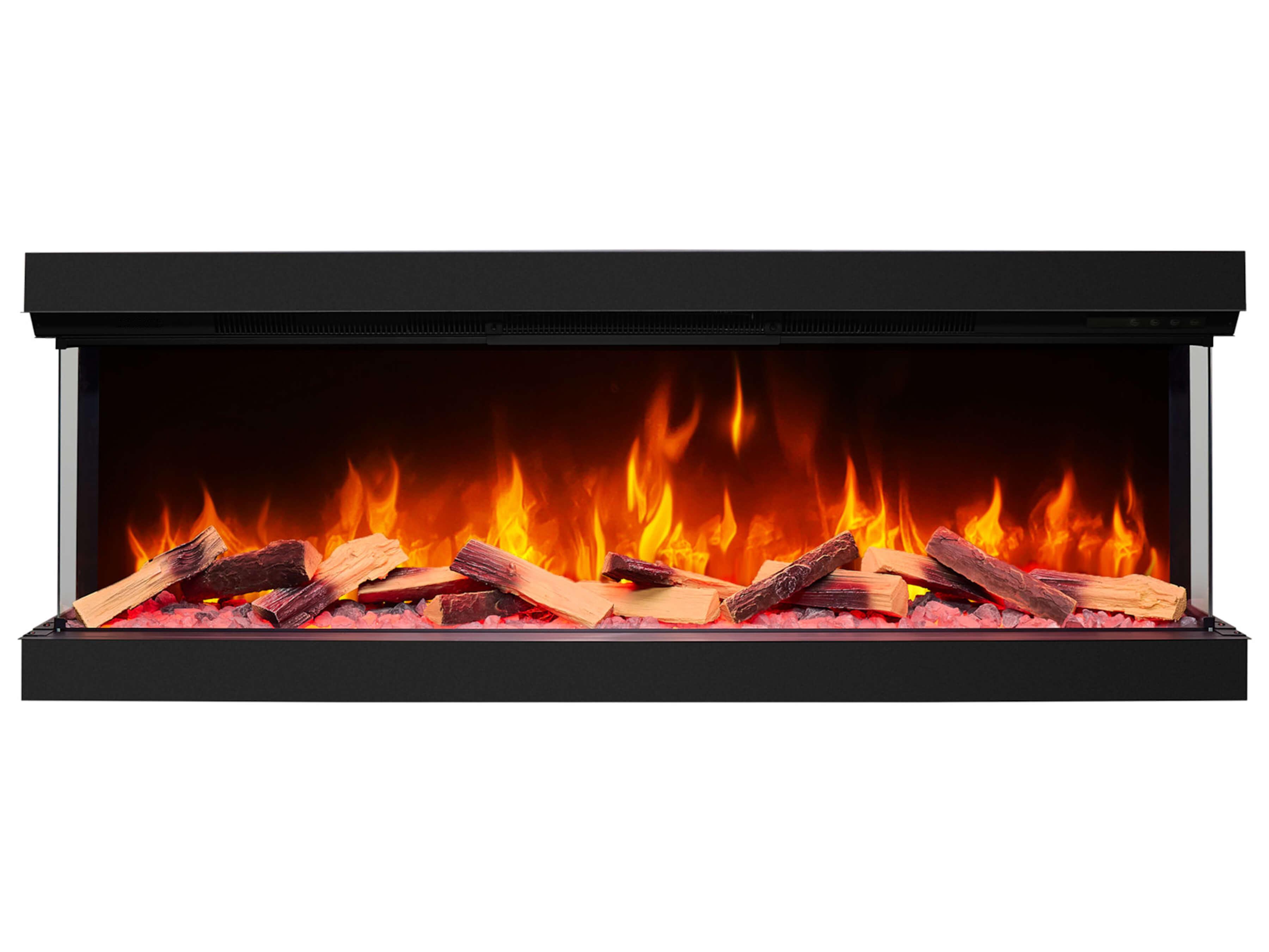 Elektrischer Kamineinsatz zum Einbau, dreiseitig (3-seitig), 3D - ArtiFlame AF60TS