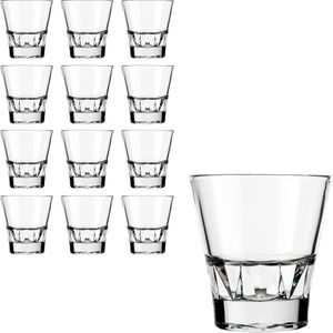 Libbey Whiskygläser Rocks Gallery, Tumbler, 259 ml, 12 Stück