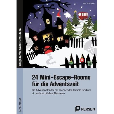24 Mini-Escape-Rooms für die Adventszeit - Sek I, Taschenbuch von Klara Kirschbaum, Persen Verlag in der AAP Lehrerwelt GmbH, 978-3-403-20996-6