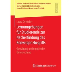 Lernumgebungen für Studierende zur Nacherfindung des Konvergenzbegriffs, Schulbücher von Laura Ostsieker