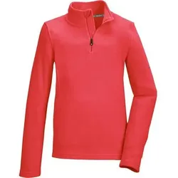 KILLTEC Kinder Shirt KSW 188 GRLS FLC SHRT, Größe 176 in Orange Orange