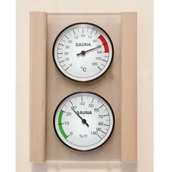 Weka Set Hygrometer und Thermometer