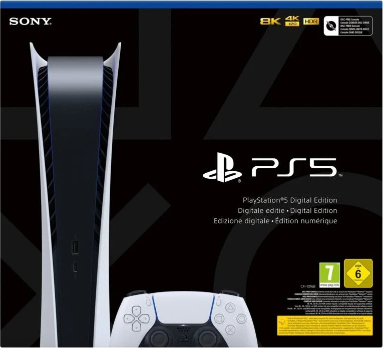 Sony PlayStation 5 Digitale Editie
