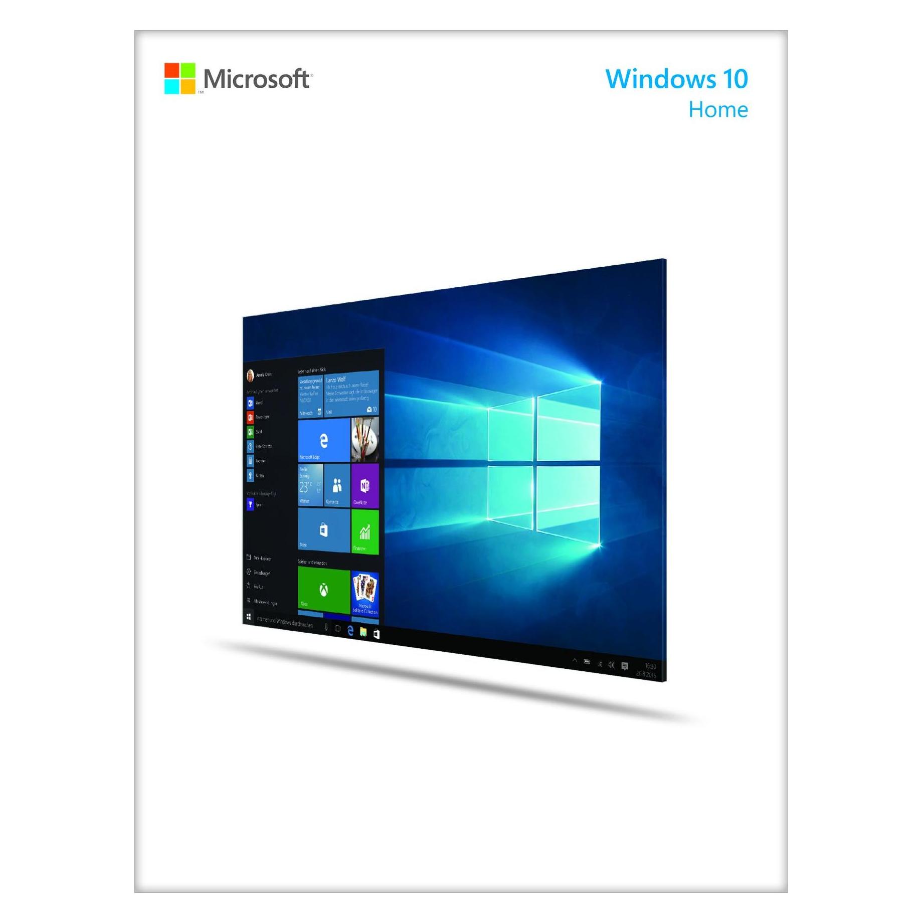 Microsoft Windows 10 Home (1 User, unbegrenzt) (KW9-00146)