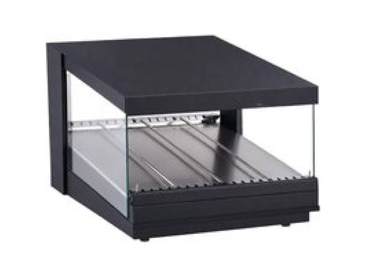 Passe-Burger Chauffant Professionnel 1 Niveau – 490W – Vitrine Chauffante Inox
