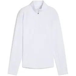 PUMA Pure 2.0 1/4-Zip Golf-Sweatshirt Damen 08 - white glow XL