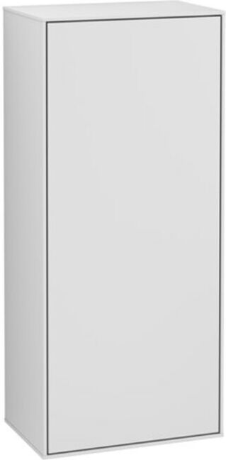 V&B; Finion Armoire latérale Éclairage mural 41,8x93,6x27cm, branchement à droite, blanc mat laqué ; Villeroy & Boch (G57000MT)