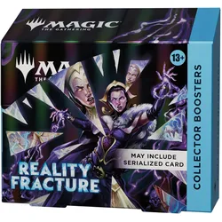 Wizards of the Coast Magic The Gathering Reality Fracture Collector Booster Display EN (Deutsch, Englisch, Französisch, Japanisch, Booster Display)