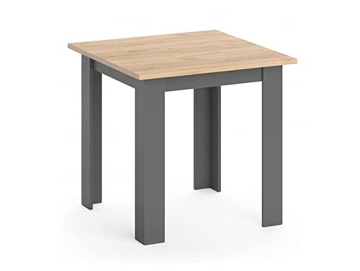 Vicco Esstisch Karlos, Goldkraft Eiche, 80 x 80 cm