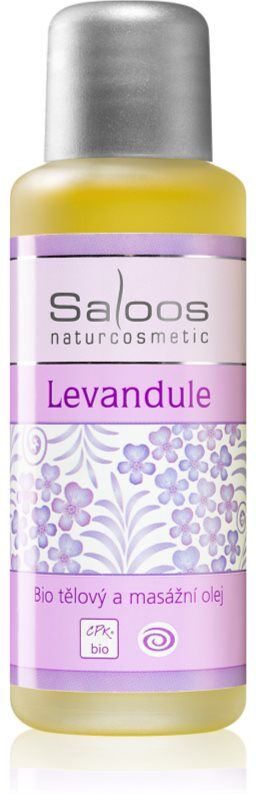 Saloos Bio Body And Massage Oils Lavender huile corporelle pour massage 50 ml