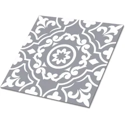 FLIESENAUFKLEBER 9 Stück 30x30 cm selbstklebend Arabisches Muster