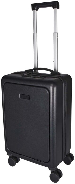 Valise cabine personnalisée 20 pouces recyclée GRS Rover Pro noir