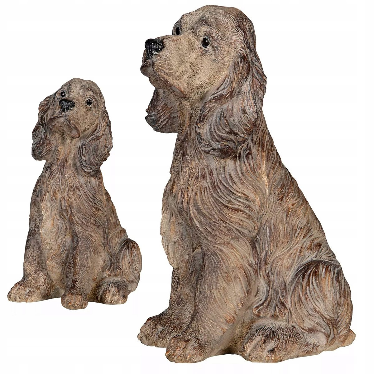 Decoratieve Cocker Spaniel Hondenfiguur voor op tafel - 33 cm - Stijlvolle woonkamer decoratie