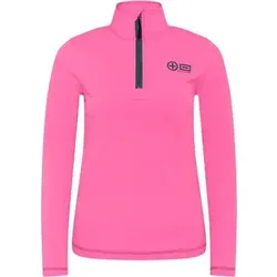 CHIEMSEE Fleecepullover mit auffälligem PlusMinus-Print, Größe XL in Pink 162125