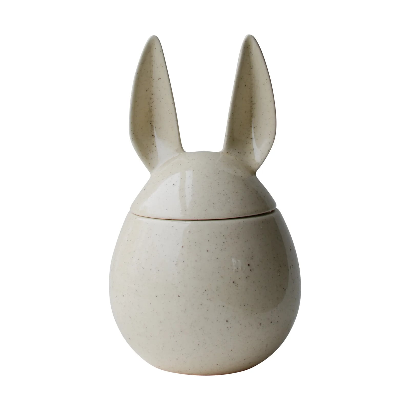 DBKD Eetkom met konijn ontwerp groot Vanilla