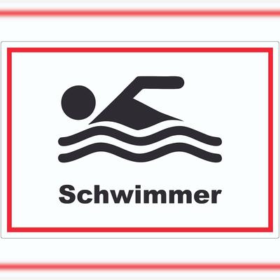 HB-Druck Schwimmer Aufkleber A3 (297x420mm)