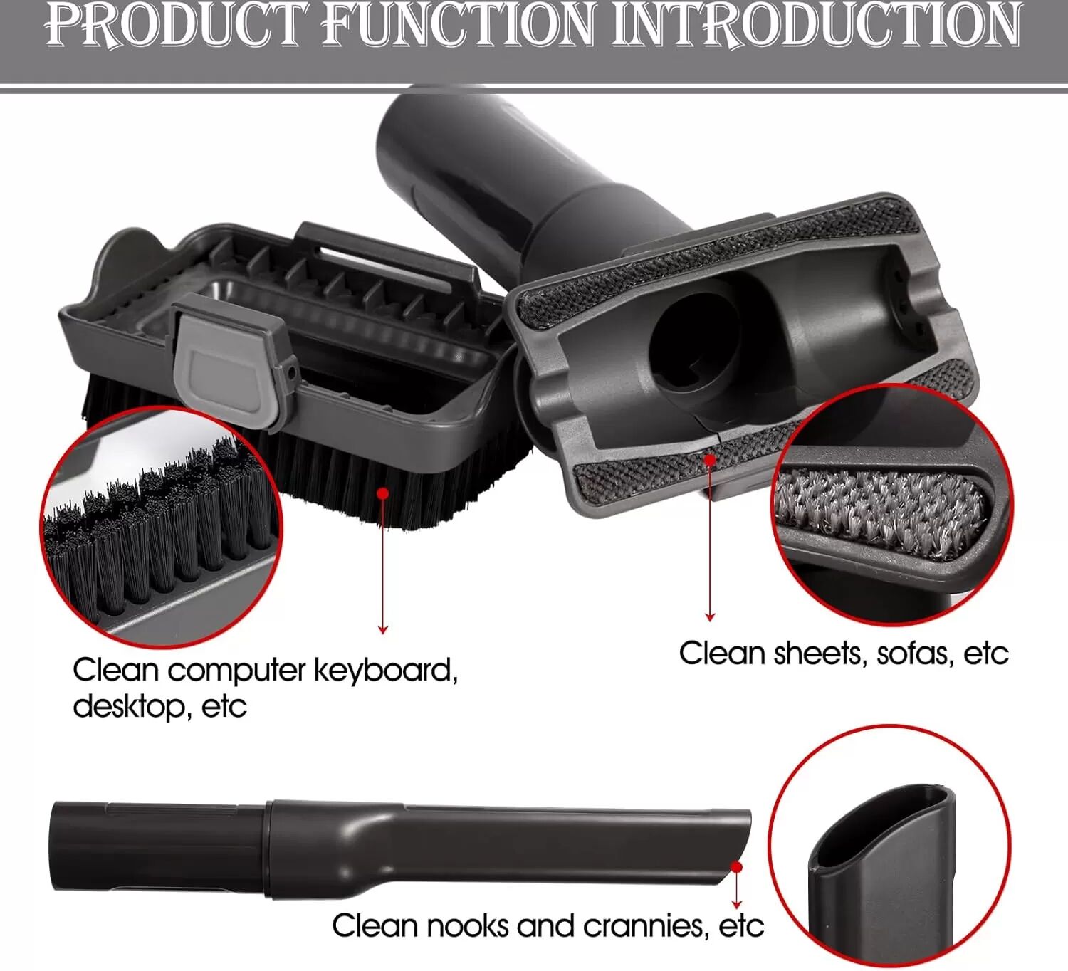 INF Shark Staubsauger Ersatzteile für NV801UK, HV380, HV381 und mehr