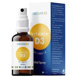 Vitamin D3 1.000 I.e. Mediakos Vital Spray 20 ML