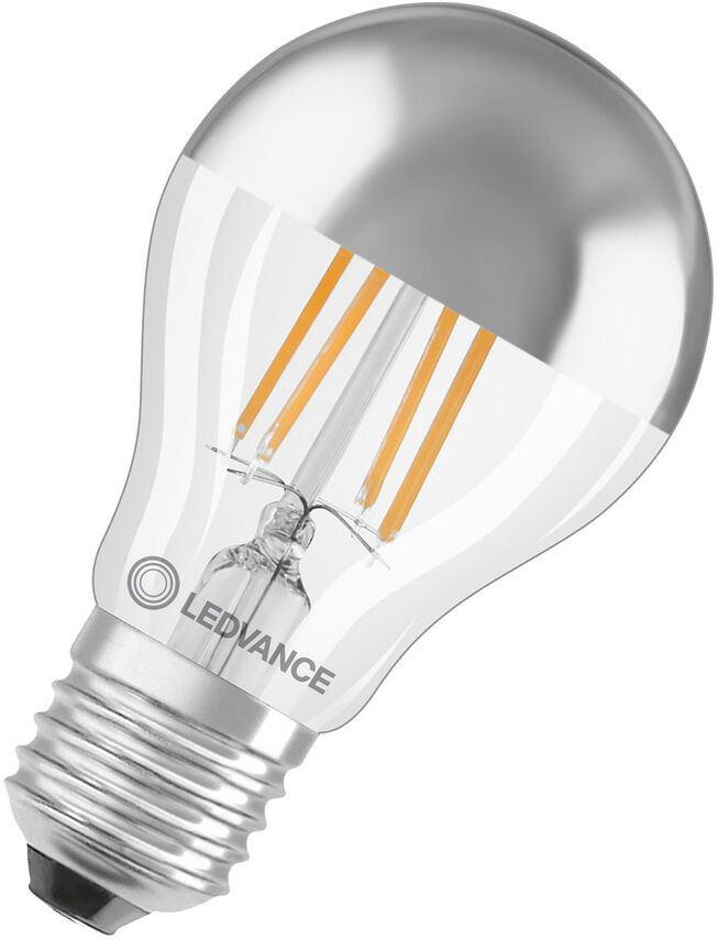 Ledvance Led Classic A Mirror P 6.5w 827 Silber E27
