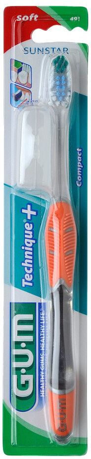 GUM Technique + Zahnbürste kompakt weich Blister 1stk