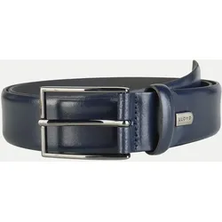 Ledergürtel Blau 105