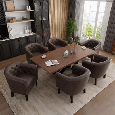 DREAMSIDEA "25 "" Wide Tufted Accent Chair Armchair"