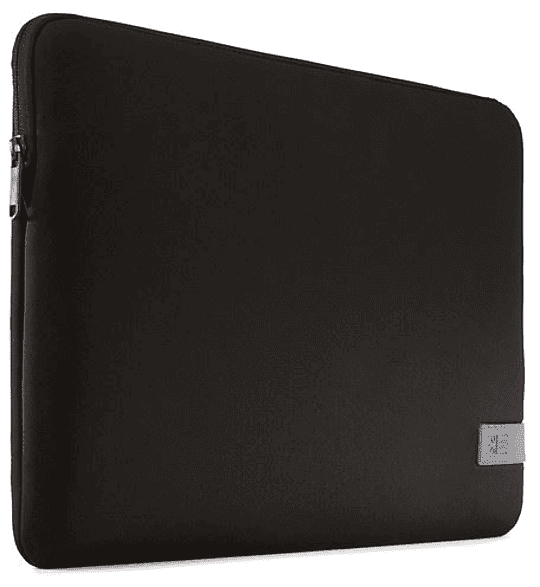 Funda portátil - Case Logic Reflect Laptop Sleeve, Hasta 15.6", Negro