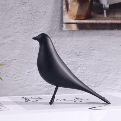 Inspire Picks Nordic Minimalist Bird Sculpture Modern Resin Home Decor Ornament bf70610