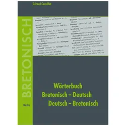 Wörterbuch Bretonisch-Deutsch / Deutsch-Bretonisch, Sprachbücher von Gérard Cornillet