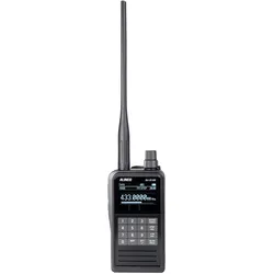 Alinco DJ-X100E – Digitaler Multi-Mode Breitband-Empfänger mit USB-C und GPS, Walkie Talkie, Schwarz