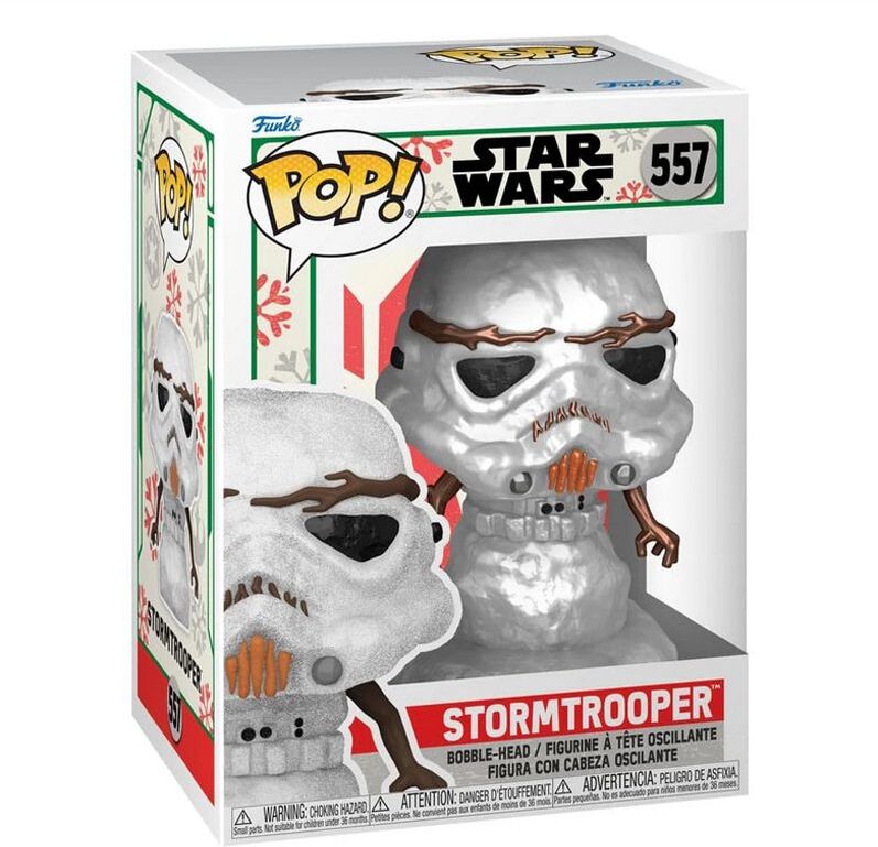 Funko Pop! Tees (Adult) Disney: Star Wars - Holiday Stormtrooper (Metallic)