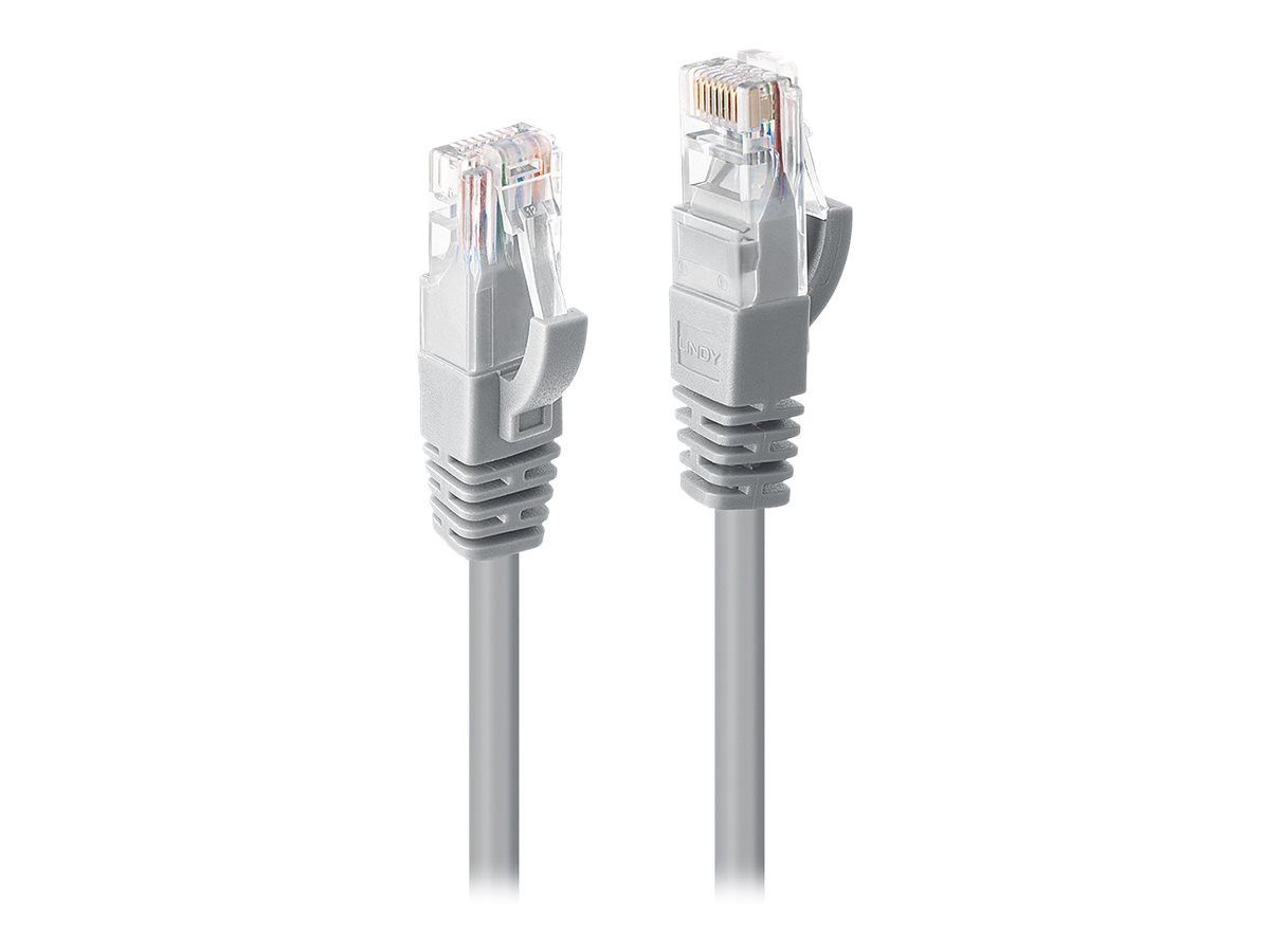 Lindy Cat6 U/UTP-kabel, grijs, 5,0 meter