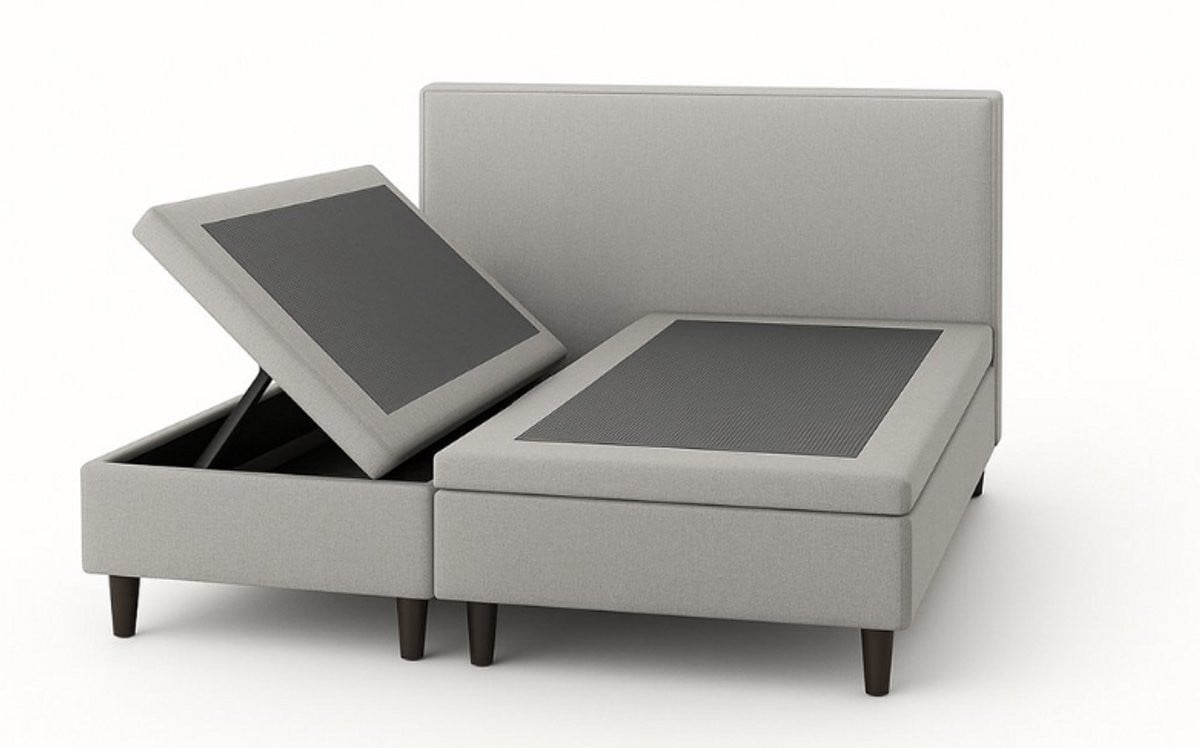 Maatwerk Boxspring met opbergruimte en hoofdbord zonder matras