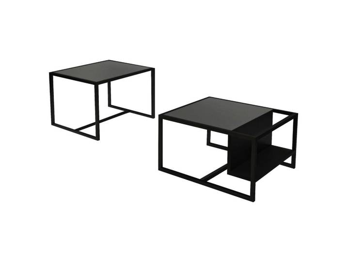 Couchtisch Bati Anthrazit B: 60-63 cm