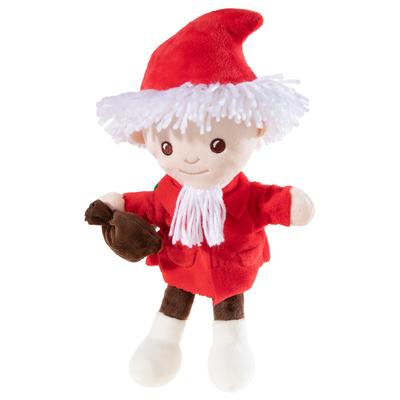 Plüschfigur HEUNEC "Sandmann GRS TigerKEY Edition 28 cm", rot (weiß), Plüschfiguren, KinderH:28cm, Polyester, mit NFC-Chip, H:28cm