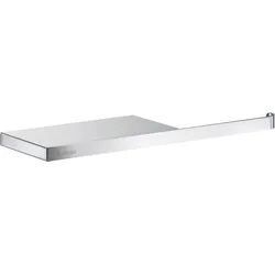 Smedbo OUTLINE - Toilettenpapierhalter mit Ablage. Chrom poliert. Länge 303 mm. ...