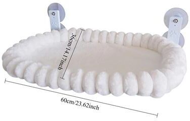 Uplift Picks Foldable Window Cat Hammock Bed With Strong Suction Cups b