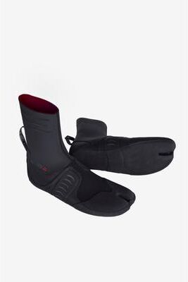 O'Neill s Hyperfreak Fire 3mm St Booties in Black Grey, Size 5