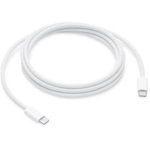 Apple Ladekabel MU2G3ZM/A 2023, weiß, 2m, USB-C auf USB-C, 240W Schnellladekabel