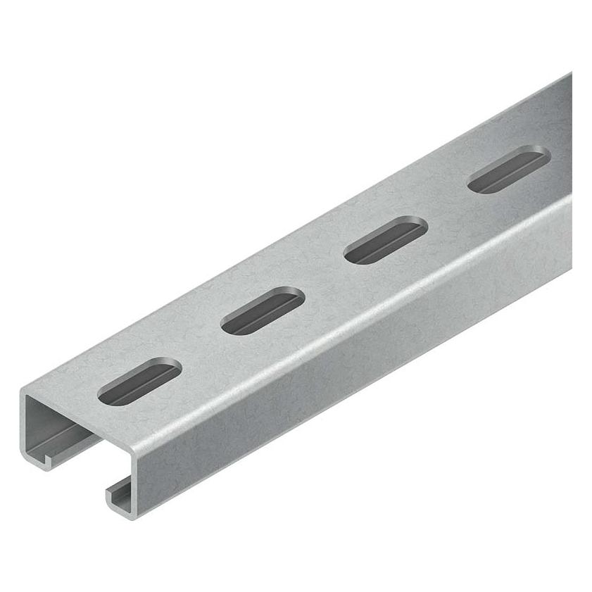 Niedax NIE 2991/3FL Ankerschiene C-Prof.SW 22mm 48x26x3000mm gelocht feuerverz. (2991/3FL)
