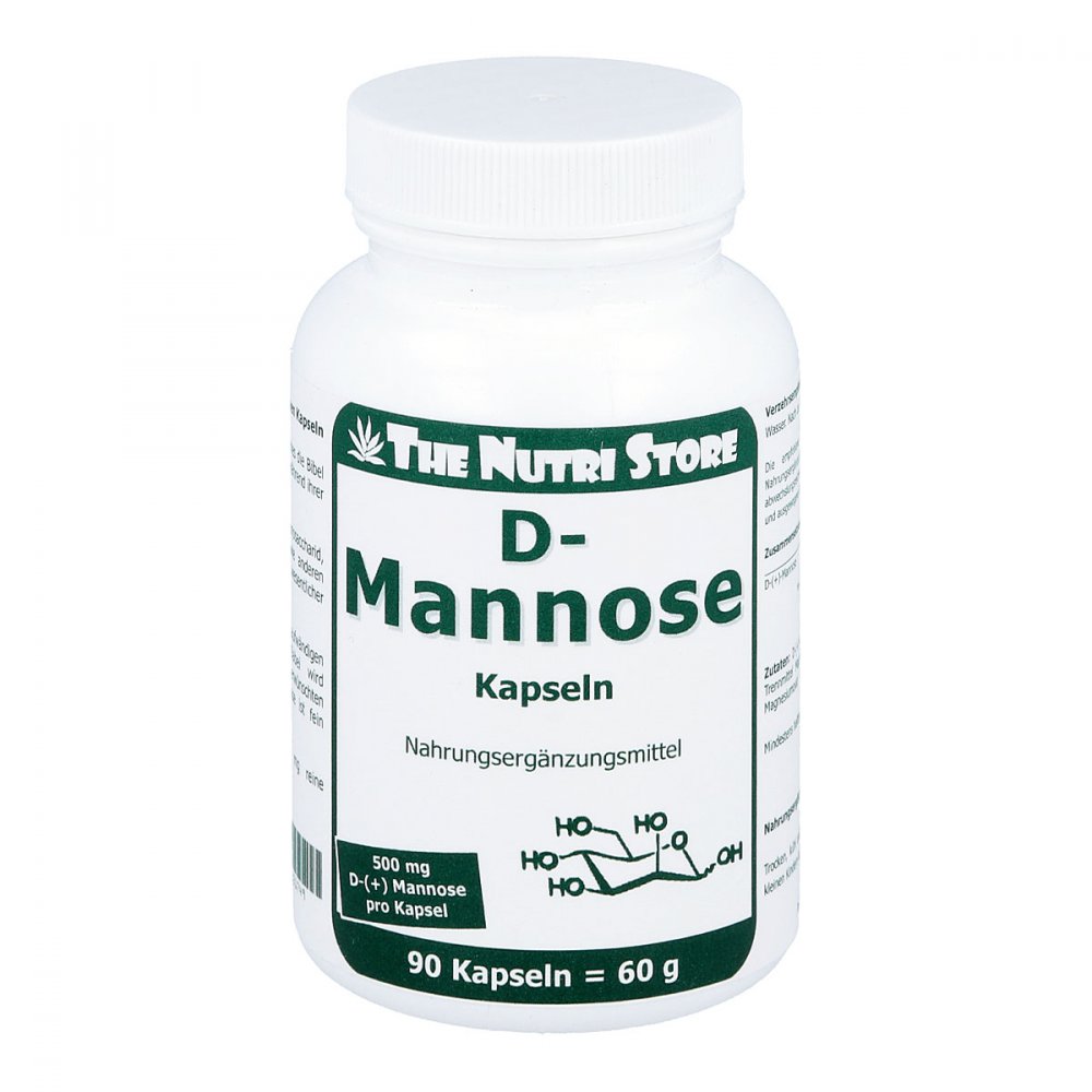 Hirundo Products D Mannose 500 mg vegetarische Kapseln 10331749