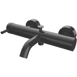 Beitz & Walz Aqvadesign Wannenfüll- u. Br.-Ehm. A.P. / rund / neu / schwarz