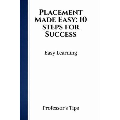 Placement Made Easy, Taschenbuch von Professors Tips, Notion Press Media Pvt. ltd