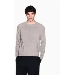 A|X Armani Exchange für Herren. XM002825AF10348O1003 Jersey Textur beige (XL), Lässig, Wolle