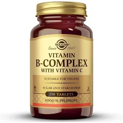 Vitamin B-Komplex mit Vitamin C, 250 Tabletten