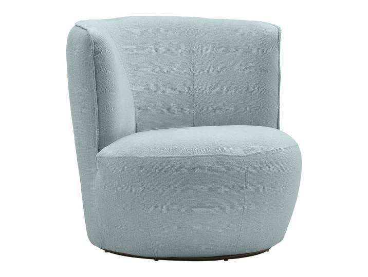 Sessel Chenille Hellblau