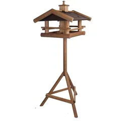 Siena Garden Vogelhaus Felina + Ständer Kiefer FSC 100 %, Vogelhaus